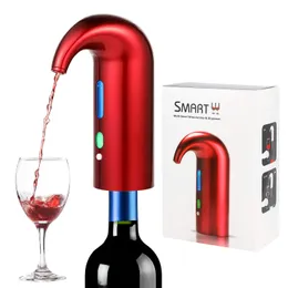 2021 Nowy Elektryczny Aerator Wina Przenośne wylewanie Instant Wine Decanter Dozownik Pompa Jedno-Dotknij Automatyczne akumulator USB z szybkim statkiem