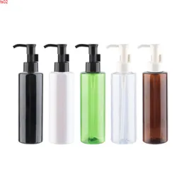 150ml x 25 tomma palstiska påfyllningsflaskor med bajonettolja pumpdjur kosmetiska behållare för schampo massage eterisk oljahigh qiy