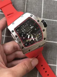 2020 Nowy Wysokiej Jakości Mężczyzna Luksusowy Zegarek Silikonowy Ghost Head Szkielet Słynna marka Zegarek Czaszki Sporty Kwarcowy Hollow Wristwatch