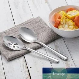 Stainless Steel Salad Spoon Servers European Style Salad Spoon Fork Serving Set Home Restaurant Kitchen Pasta Tools Factory price expert design Quality Latest