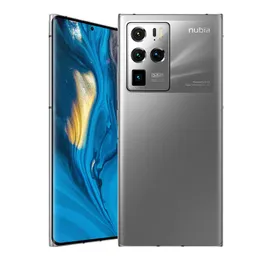 Oryginalny Nubia Z30 Pro 5G Telefon komórkowy 12 GB RAM 256 GB ROM Snapdragon 888 Octa Core Android 6.67 "AMOLED Pełny ekranowy odcisk palca ID 64.0MP AI NFC 4200MAH Smart Cell Cel