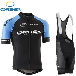 Orbea Cycling Sets Jersey Cykel Bike Kläder Man Utrustning Kläder MTB Triathlon