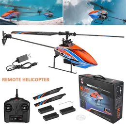 4ch rc mini drone 2.4g 6-eixos giroscópio de giroscópio de giroscópteros com helicóptero sem mosca RTF Quadcopter XK K127 Brinquedos de controle remoto para crianças 211104