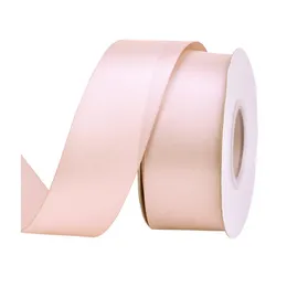 2021 38mm Width 100Yards Double Faced Satin Ribbons for DIY Bow Craft Ribbons Card Gifts Party Wedding Decorations Supplies
