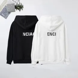 Autumn 2021 Paris fashion men's hoodie designer high-end pure cotton 4 colors mixed match women's sweatshirt large size M-5XL