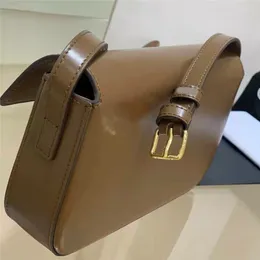 Top Quality Designer Genuine Leather Women Baguette Bags Plain Color UPUP Handbags arc de Triomphe Buckle Hasp Golden Hardware One Shoulder Bag Fashion Wallet Purse