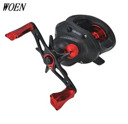 Electric Fishing Baitcasting ReelS 6 1BB 10KG Power Low Profile Line  Counter Fishing Tackle Gear Water Proof