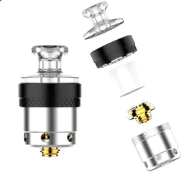 Original DABRIG T2 Atomizer Tank Carb Cap Enail Kit Heating Head Ceramic Heat Base Coil Element Tigela Substituição Para T2