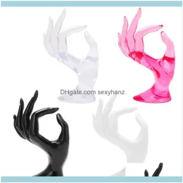 Embalagem JewelryMannequin Finger Glove Ring Bracelet Bangle Change Stand Stand Stand P9YF bolsas, bolsas Drop entrega 2021 9VGIG