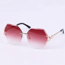 Imitation Sunglasses Women's Driver Vintage Black Polygon Sunglass New Luxury Brand Sun Glasses Designer Women Fashion Eyewear