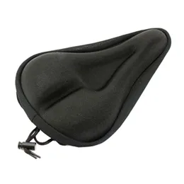Cushion Bike Seat Padded Gel Wide Adjustable Saddles Cover for Men Womens Comfort Compatible with Peloton Stationary Exercise or Cruiser Bicycle