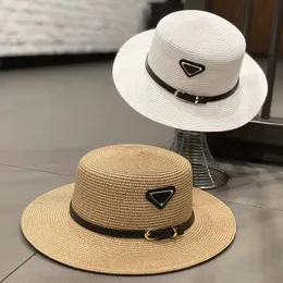 デザイナー麦わら帽子高級紳士キャップ最高品質の男性と女性の太陽の帽子