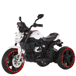 2023 Cool Children's Electric Motorcycle Large Stroller Ride on Car Toys for Kids Dual Drive 3-6 Years Old Boys Girls Tricycles Gifts