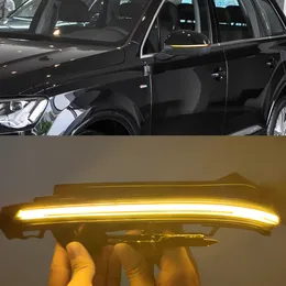 Audi Q5 FY 2018 için 1 Takım 2019 2020 Q7 4 M 2016 2017 2018 2019 2020 LED Dinamik Dönüş Sinyali Blinker Sıralı Yan Ayna Işık