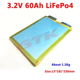 Lifepo4 3.2V 60Ah lithium battery for 12V 24V powerful Golf Carts Electric Folklifts Boats Electric Vehicles fast delivery