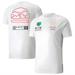 Thirts للرجال 2022 Formula 1 تي شيرت Summer F1 T-Shirt Mens Quick Dry Racing Short Sleeve Team Team Compans Edual Fans thi thi thi