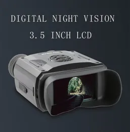 مناظير التلسكوب EST NV600 PRO Infrared Digital Light Vision Monoculars with 8G TF Card Range Optics Monocular Optics Full Dark 200M