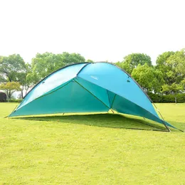 Nowy styl Dobra jakość 480 * 480 * 480 * 200 cm Duży Space Wodoodporne Ultralight Sun Shelter Bivvy Markiza Namiot plażowy Y0706