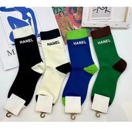 3 Styles Women Girl Letters Socks Casual Cotton Breathable Sock with Tag High Quality Fashion Hosiery