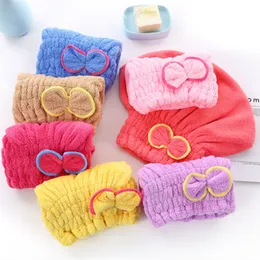 Hair Drying Towels Super Absorbent Turban Towel Cap Fast Drying Wrap Shower for Girls and Women