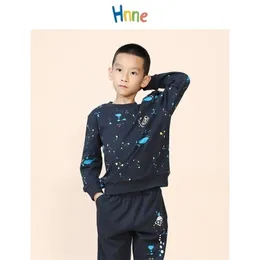 Hnne Autumn Colorful Paint splashing Sweatshirts Children Fashion Unisex Boys Girls Hoodies Kids Pullovers HK210292 211110