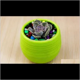 Planters Planter Recycled Plastic Pots Perfect For Succulents Strong Reusable Plant Flower Herb Bed Pot X5Jab 1Wdm9