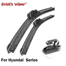 Erick's LHD Wiper Blades For Hyundai Solaris Tucson Accent i10 i30 i40 i35 Windshield Windscreen Front Window