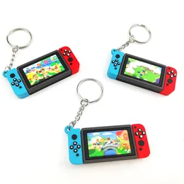 keychain 6Styles Game Animal Crossing Keychain Nintendo Switch Car Keyring Charm Bag Pendant Fashion Soft Rubber PVC Key Cha6692226