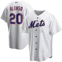 Genähtes individuelles Pete Alonso White AOP Baseball Jersey XS-6XL