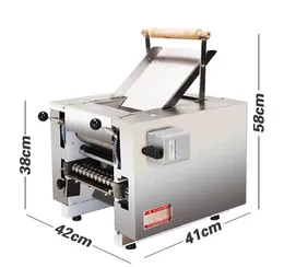 Ticari FKR Paslanmaz Çelik Yoğurma Makinesi Elektrikli Erişte Pres Makinesi Wonton Hamur Cilt Karıştırma Makinesi