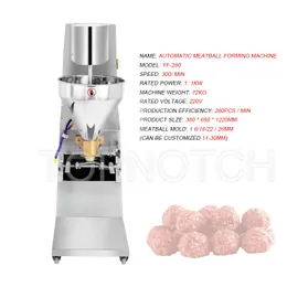 Commercial Vegetarian Meatball Machine Automatic High Efficiency Beef Meat ball Rolling Maker