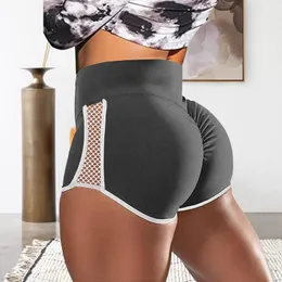 Gymkläder Kvinnors Yoga Shorts Workout Leggings High Waisted Plus Size Soft Stretchy Biker för Atletisk Fitness