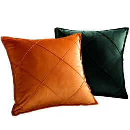 Cushion/Decorative Pillow Luxurious Velvet Cushion Cover Soft Throw Case Bed Living Room Decoration Pillowcase Size 45/50/55cm/60cm