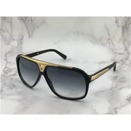 Solglasögon bevis Z0350W svart guld / grå nyanser sonnenbrile des de soleil mens med box mens solglasögon varumärke