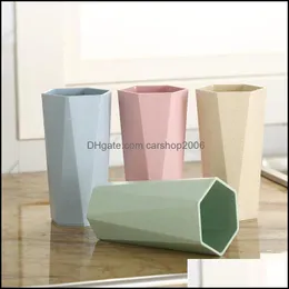 أكواب drinkware مطبخ، شريط الطعام الرئيسية حديقة المطبخ ولديسة تصميم بسيط سانت هندسية بالفرشاة الماس شكل الغذاء الصف القدح breakfas