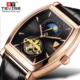 Męskie Antique Zegarki Stylowe Beczki na żywo Wisconsin Men's Watch The Tourbillon Stars Joker Mechanical Man Business