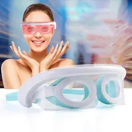 3 Farben Heizung LED Gesichtsbehörde Massage Schönheit Phototherapie Maske Shiled Relief Anti Wrinkle Health Care Schlafwerkzeug