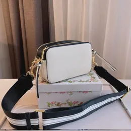 Alta Qualidade Com Caixa Original Zipper Mulheres Bolsas De Ombro Senhoras Bolsa Messenger Famoso Marca A pequena câmera de instantâneos Crossbody Double Straps XTM70