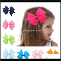 11Cm Bambini Cheer Bow Baby Fiocchi di nastro solido con clip a coccodrillo Fatti a mano Ragazze Cheerleading 2Hhkv Vkrwq