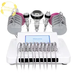 Surebeauty EMS Digital 40K Cavitation Microcurrent Electrode Stimulation Body Slimming Machine Spa Cavit Ultrasonic Beauty Equipment