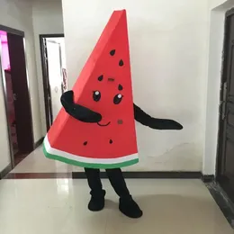 Ny vattenmelon tecknad maskot kostym vuxen anime prestanda kläder frukt klänning halloween xmas promenader outfits parade