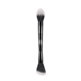 Shade Light Face Powder&Contour Makeup Brush - Double Ended Soft Synthetic Highlighter / Blush Sculpt Beauty Cosmetics Blending Tool