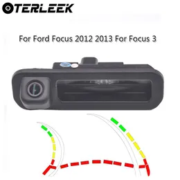 Kamery z tylnym widokiem samochodu czujniki parkowania inteligentna dynamiczna trajektoria LED kamera LED DC12V 150 szerokie odwracanie kątów dla Focus 2012 2013 3 3