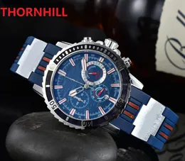 Tam Fonksiyonel Spor Erkekler İzle Reloj Hombre Moda Kuvars Saatler Erkek İş Adam Saatı Elbise Erkek Saat Montre Homme Hediye