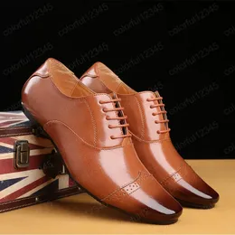 Men Wedding Formal Shoes Man Dress Shoes Leather Business Suit Office 2021 Zapatos Casuales De Los Hombres