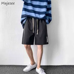 Board Shorts Men Drawsting Streetwear Fashion Plus Size 5XL Loose Simple Casual Solid Beachwear Trunks Summer for Male Soft Chic X0316