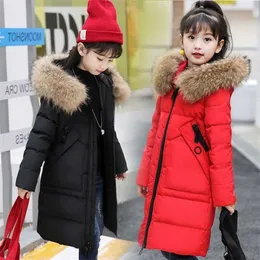 Winter Girls Clothes Children's Clothing Casual Padded Outerwear Baby Cotton-padded Coat Kids Thick Warm Jackets Parks 211222