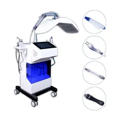 8 in 1 Hydroxygen facial oxygeny water Hydra facel oxygen spray gun hydro dermabrasion led light therapy beauty machine