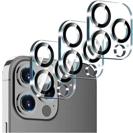 Ochraniacz ekranu z aparatem z temperamentu 3D na iPhone 14 13 Pro Max 12 mini 11 Smart Cell Phone Premium Filme Filmów filmowych z detalicznym pudełkiem pakietu