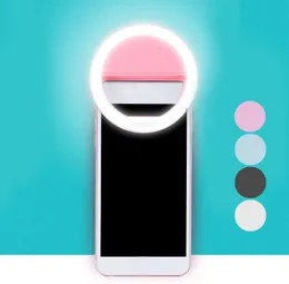 Kompaktowe lustra Selfie Ring klips do telefonu komórkowego obiektyw lampa Litwod żarówki Led awaryjne suche akumulatory do aparatu Po Well Smartphone Beauty